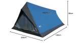 High Peak Minilite 2-Personen Campingzelt, leicht und wasserdicht