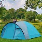 PORTAL Kuppelzelt für 3-4 Personen mit Vorzelt