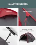 Leichtes, wasserdichtes 4-Personen Campingzelt