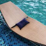 2 x Blaue Aufblasbare Campingkissen aus Weichem Material