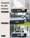 Selbstaufblasbare Luftmatratze mit Pumpe für Camping