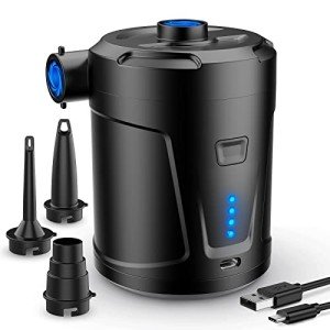Tragbare Elektrische Luftpumpe mit 3 Düsen