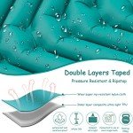 Selbstaufblasende Isomatte mit Kissen für Camping