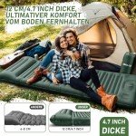 Selbstaufblasende Isomatte für Festival-Camping