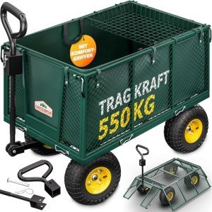 Gardebruk® Klappbarer Transportwagen für Festivals