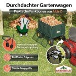 Gardebruk® Klappbarer Transportwagen für Festivals