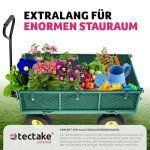 Grüner Klappbarer Bollerwagen für Festival & Garten