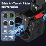 Sekey XXL Plus Faltbarer Bollerwagen mit Bremsen