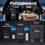 Sekey XXL Plus Faltbarer Bollerwagen mit Bremsen