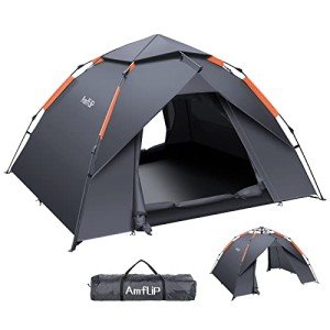 Amflip 2-Personen Automatisches Pop-Up Zelt