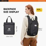 SKYSPER 10L Faltbarer Ultraleichter Rucksack für Festivals