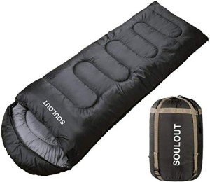 SOULOUT 3-4 Jahreszeiten Schlafsack für Camping