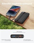 Charmast 20000mAh Powerbank mit USB-C und LED-Display