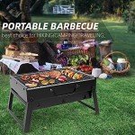 Sunjas Tragbarer Holzkohlegrill für Festivals und Camping