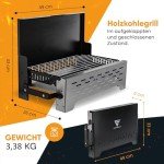 SCHNEIDERFREUDE Klappgrill für Festival-Camping