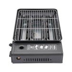 Camping Gasgrill Set mit Tragbarem Tischgrill