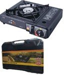 SMH LINE® Campingkocher Set mit 4 Gaskartuschen