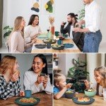 Greentainer 16-teiliges Camping-Geschirrset für 4 Personen
