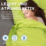 Ultraleichter Seideschlafsack für Festivals und Reisen