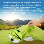 Ultraleichter Seideschlafsack für Festivals und Reisen