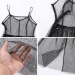 Odizli Damen Festival Outfit mit Tüll und Glitzer