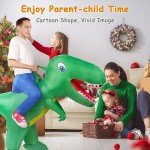 Aufblasbares Dino Kostüm für Erwachsene – 3 Teile