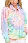 Buntes Y2K Batik Hoodie für Damen und Teens