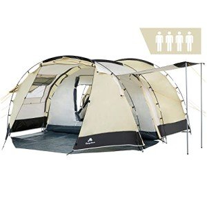 CampFeuer Super+ Tunnelzelt für 4 Personen