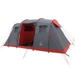 JUSTCAMP Lake 4 Personen Festival Campingzelt
