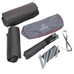 JUSTCAMP Lake 4 Personen Festival Campingzelt