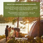 Skandika Nordland Tunnelzelt für 4 Personen