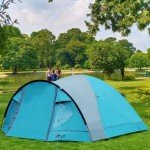 PORTAL Kuppelzelt für 3-4 Personen mit Vorzelt