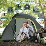 PUREBOX 2-3 Personen Kuppelzelt für Festivals