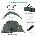 PUREBOX 2-3 Personen Kuppelzelt für Festivals