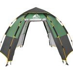 HEWOLF Pop-Up Zelt für 3-4 Personen