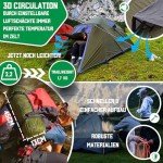 GOALPINE® ESKAPADE II Zelt für 2 Personen