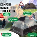 GOALPINE® ESKAPADE II Zelt für 2 Personen