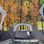Amazon Basics 8-Personen Kuppelzelt mit Regenschutz