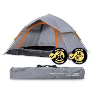 Leichtes Pop-Up Zelt für Festivals und Trekking