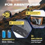 Leichtes Pop-Up Zelt für Festivals und Trekking