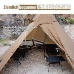 OneTigris Gastropod Tipi Zelt für 3-6 Personen