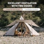 Naturehike Tipi Zelt für 5-8 Personen