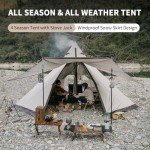 Naturehike Tipi Zelt für 5-8 Personen