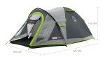 Coleman Darwin 2-4 Personen Kuppelzelt für Festivals