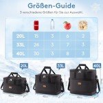 Lifewit 30L Faltbare Kühltasche für Festivals