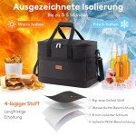 Lifewit 30L Faltbare Kühltasche für Festivals