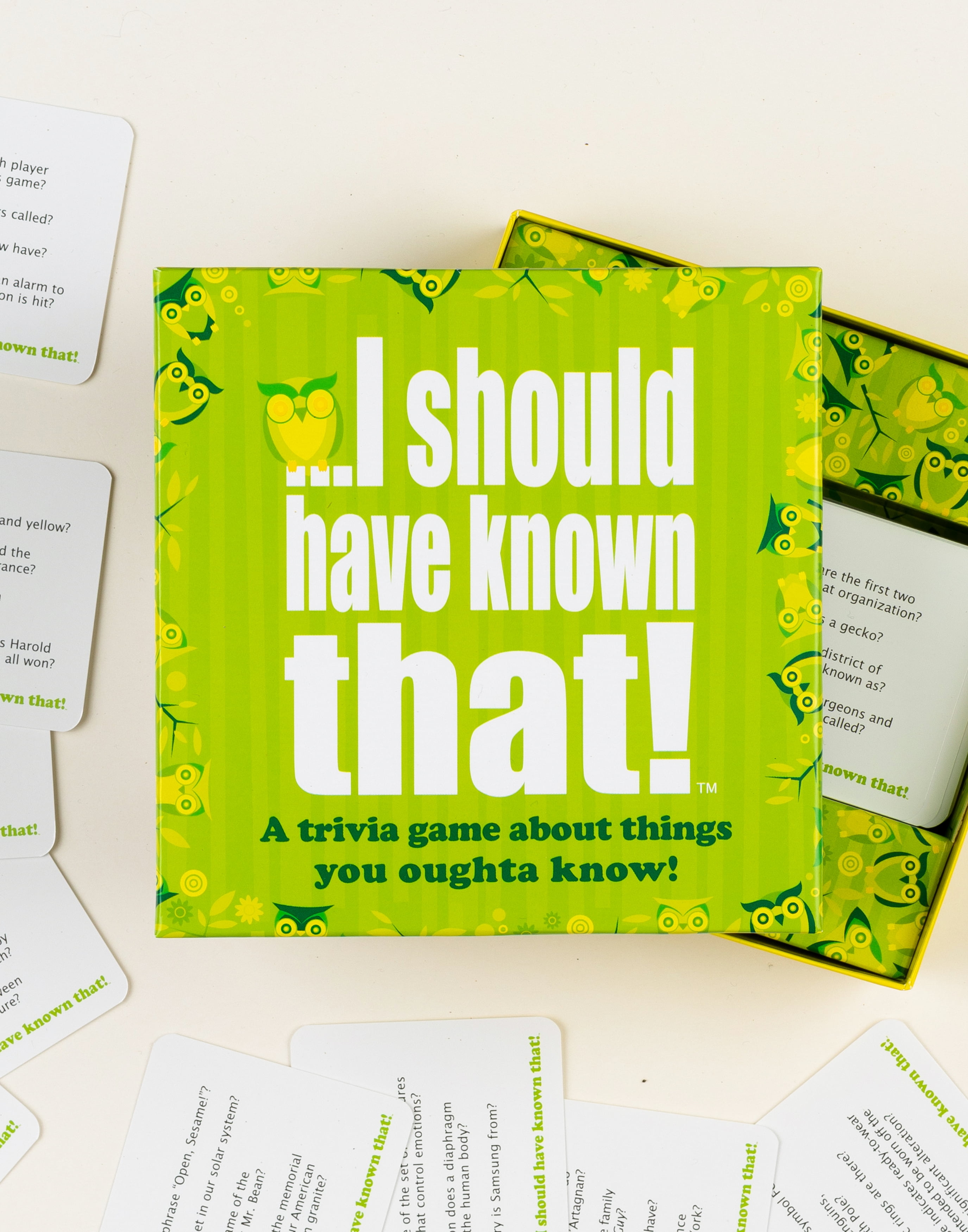 I Should Have Known That! Trivia Game