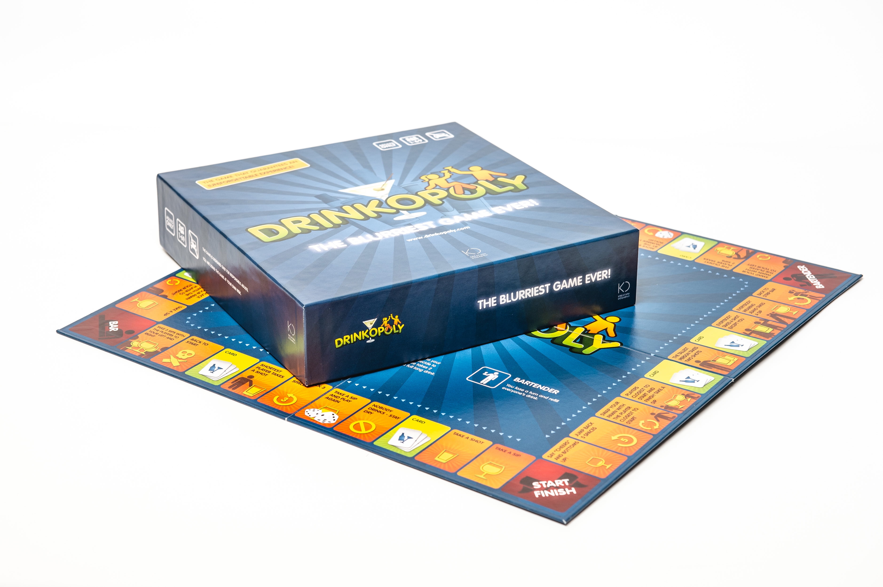 Drinkopoly Party Game for Adults 21+