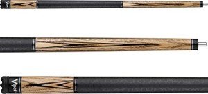 Viper by GLD Products Elemental 58" 2-Piece Billiard/Pool Cue, Natural Ash with Wood Grain, 18 Ounce,50-0853-18