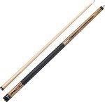 Viper by GLD Products Elemental 58" 2-Piece Billiard/Pool Cue, Natural Ash with Wood Grain, 18 Ounce,50-0853-18